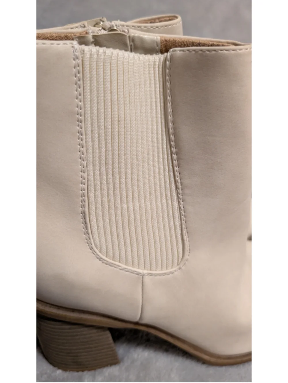 Dr. Scholl's Ride Away Beige Ankle Booties Women's Size 9.5 B261